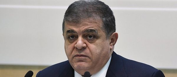 Владимир Джабаров, первый заместитель председателя Комитета по международным делам Совета Федерации России - Sputnik Азербайджан
