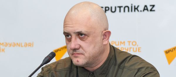 Российский политолог Евгений Михайлов - Sputnik Азербайджан