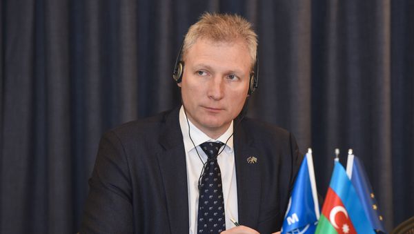 Глава представительства Евросоюза в Азербайджане, посол Кестутис Янкаускас - Sputnik Азербайджан
