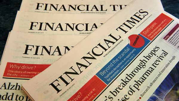 Газеты Financial Times, фото из архива - Sputnik Азербайджан