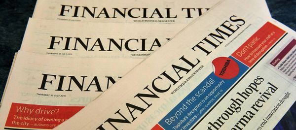 Газеты Financial Times, фото из архива - Sputnik Азербайджан