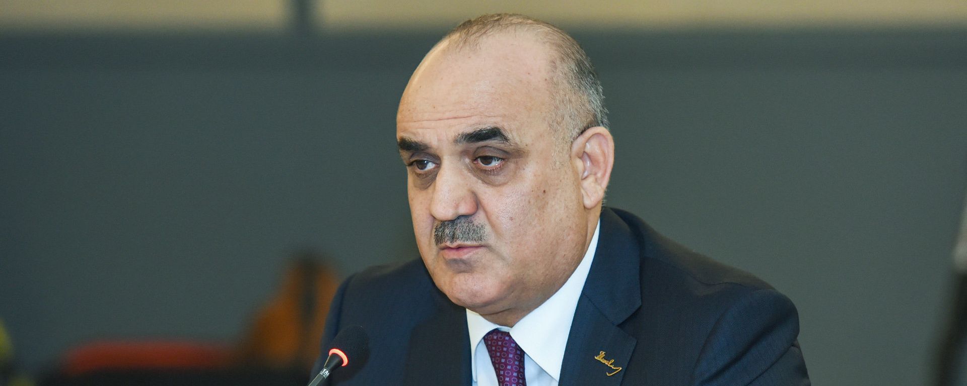 Əmək və əhalinin sosial müdafiəsi naziri Səlim Müslümov - Sputnik Азербайджан, 1920, 26.05.2022