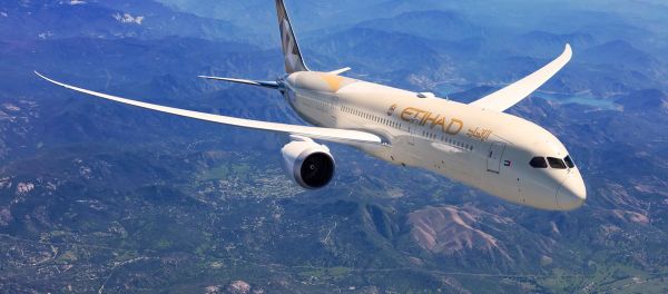 Самолет авиакомпании Etihad Airways - Sputnik Азербайджан
