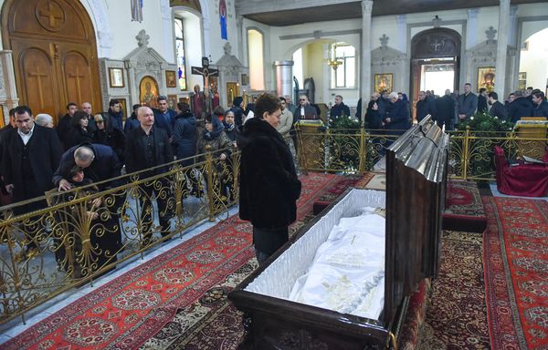 Похороны генерального директора информационного агентства Интерфакс-Азербайджан Александра Иванова - Sputnik Азербайджан