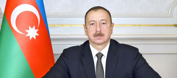 Президент Азербайджана Ильхам Алиев - Sputnik Азербайджан