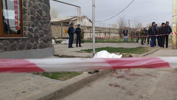 Убийство российского военнослужащего в Гюмри - Sputnik Азербайджан