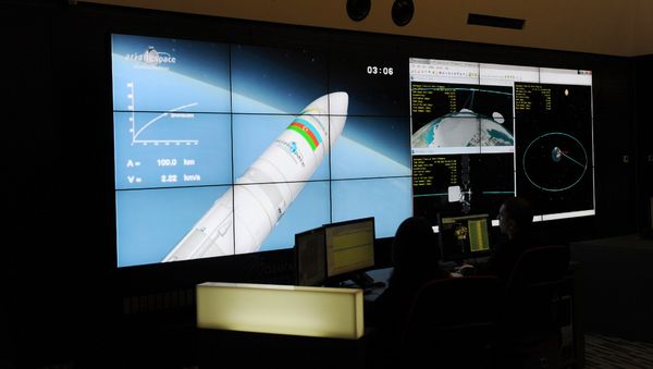 Запуск на орбиту первого азербайджанского телекоммуникационного спутника Azerspace-1, 8 февраля 2013 года - Sputnik Азербайджан
