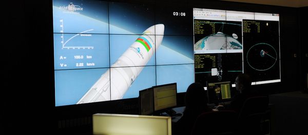 Запуск на орбиту первого азербайджанского телекоммуникационного спутника Azerspace-1, 8 февраля 2013 года - Sputnik Азербайджан