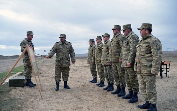 С личным составом Азербайджанской Армии проводятся тестовые экзамены для присвоения классной квалификации - Sputnik Азербайджан