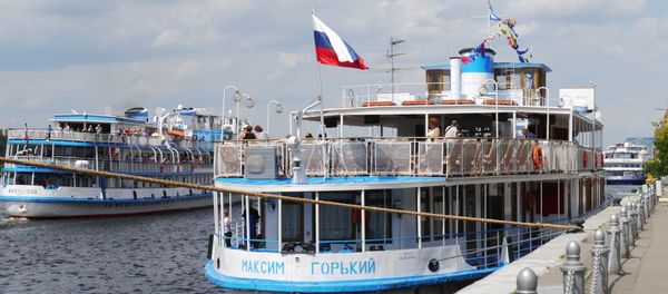 Теплоход Максим Горький - Sputnik Азербайджан