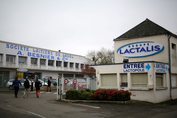 Головной офис Lactalis в Лавале, западная Франция Головной офис Lactalis в Лавале, западная Франция - Sputnik Азербайджан