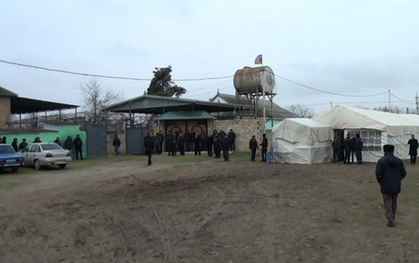 Похороны солдата ВС Азербайджана Ибрагима Менефова - Sputnik Азербайджан