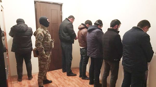 Задержанные лица - Sputnik Азербайджан