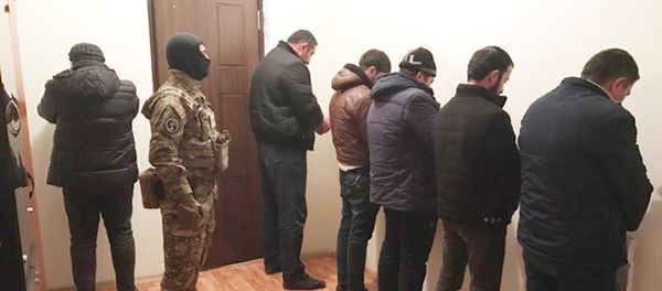 Задержанные лица - Sputnik Азербайджан