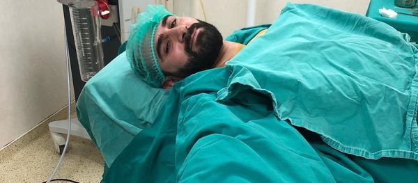 Хирург Мубариз Мамедли после операции - Sputnik Азербайджан