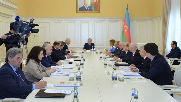 Пятое заседание Национального координационного совета Азербайджана по устойчивому развитию, Баку, 23 января 2018 года - Sputnik Азербайджан