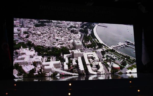 Церемония презентации Баку Экспо 2025 в Давосе - Sputnik Азербайджан