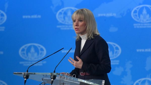 Брифинг официального представителя министерства иностранных дел РФ М. Захаровой - Sputnik Азербайджан