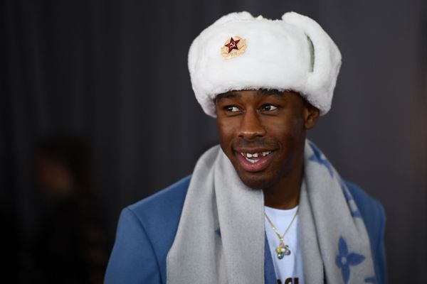 Рэпер Tyler, the Creator на церемонии вручения Грэмми в Нью-Йорке - Sputnik Азербайджан