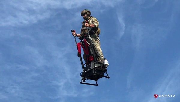 Летающую колесницу показали на видео - Sputnik Азербайджан