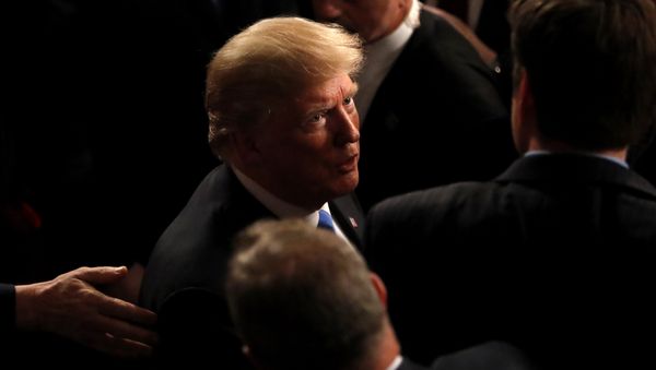 Президент США Дональд Трамп, фото из архива - Sputnik Азербайджан