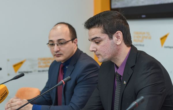 Пресс-конференция посвященная Дню молодежи Азербайджана - Sputnik Азербайджан