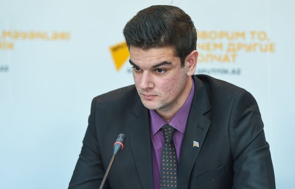Пресс-конференция посвященная Дню молодежи Азербайджана - Sputnik Азербайджан