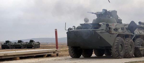 Доставленная из России в Азербайджан военная техника, фото из архива - Sputnik Азербайджан