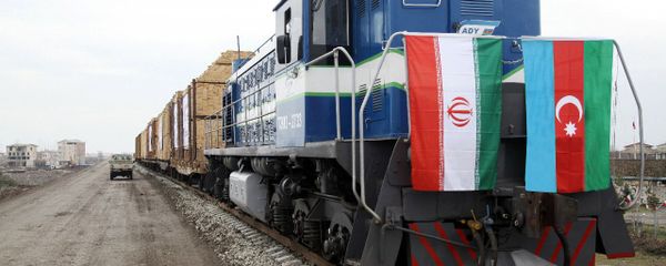 Испытательный поезд, пущенный по По железнодорожной ветке Астара (Азербайджан) – Астара (Иран) - Sputnik Азербайджан