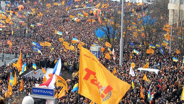 Митинг в Киева, фото из архива - Sputnik Азербайджан