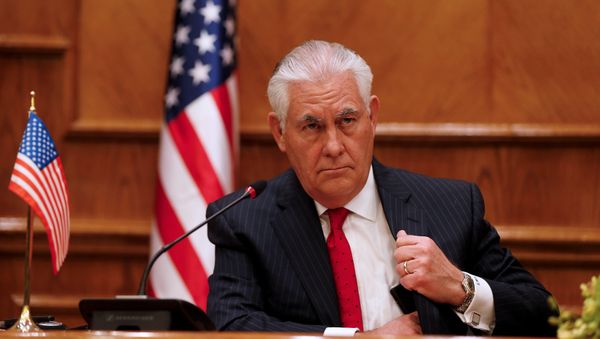 Госсекретарь США Рекс Тиллерсон - Sputnik Азербайджан