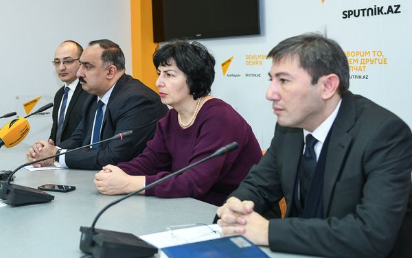 Пресс-конференция на тему Историческое значение туркманчайского мирного договора и его значении в истории современного Азербайджана - Sputnik Азербайджан