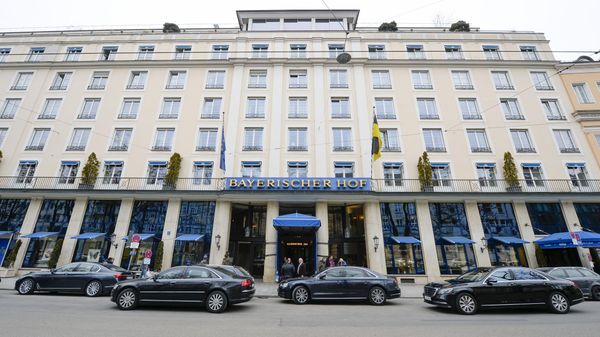 Отель MSC в котором будет проходить Мюнхенская конференция безопасности с 16 февраля по 18 февраля 2018 года - Sputnik Азербайджан