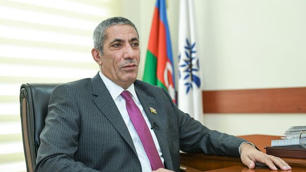 Заместитель исполнительного секретаря правящей партии Ени Азербайджан (ПЕА) Сиявуш Новрузов - Sputnik Азербайджан