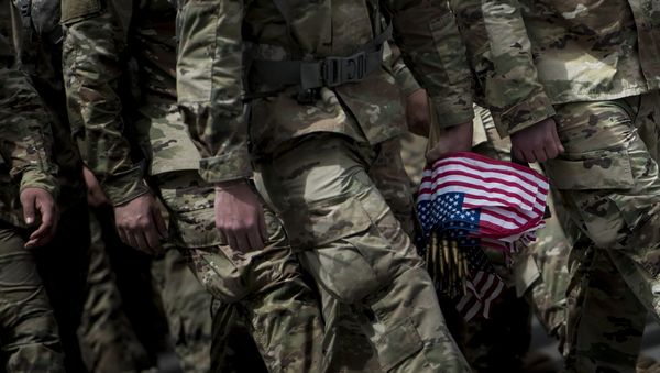Солдаты армии США, фото из архива - Sputnik Азербайджан