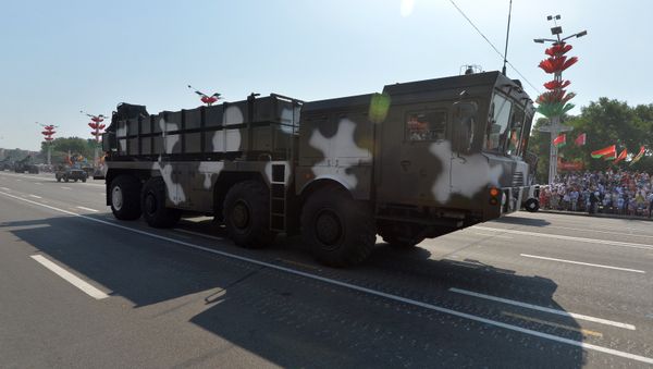 Реактивная система залпового огня Полонез, фото из архива - Sputnik Азербайджан