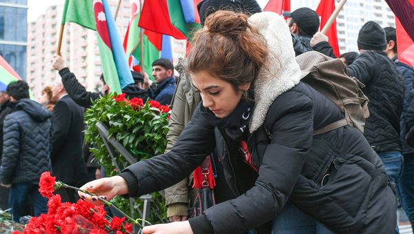 Прошло 26 лет со дня Ходжалинской трагедии - Sputnik Азербайджан