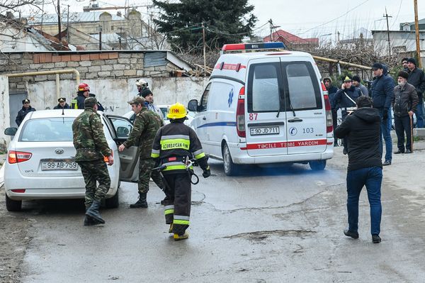 Пожар в Республиканском наркологическом диспансере в Баку - Sputnik Азербайджан