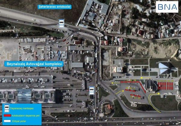 В Баку изменены конечные и промежуточные остановки автобусных маршрутов - Sputnik Азербайджан