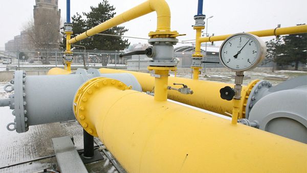 Газопровод в Австрии, фото из архива - Sputnik Азербайджан