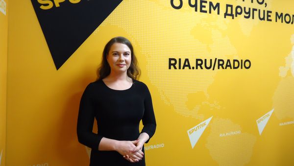 Анна Виловатых  эксперт Российского Института Стратегических Исследований - Sputnik Азербайджан
