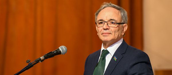 председатель Совета печати Афлатун Амашев, фото из архива - Sputnik Азербайджан