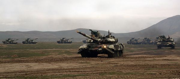 Начались широкомасштабные учения Азербайджанской Армии - Sputnik Азербайджан