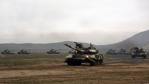 Широкомасштабные учения Азербайджанской Армии, архивное фото - Sputnik Азербайджан