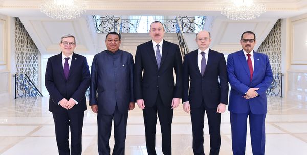 Президент Ильхам Алиев встретился с генеральным секретарем ОПЕК - Sputnik Азербайджан