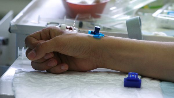 Пациент в больнице - Sputnik Азербайджан
