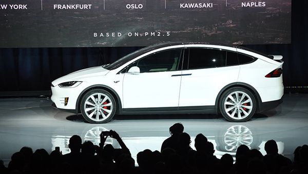 Tesla Model X - Sputnik Азербайджан
