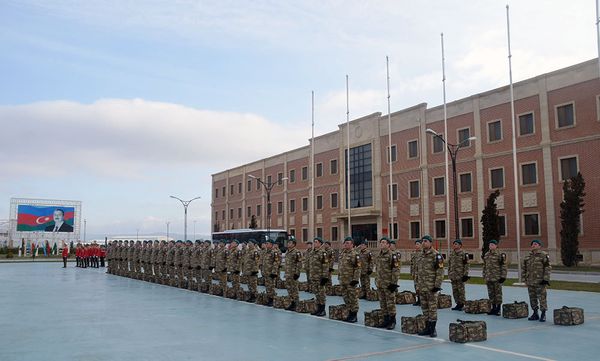Группа миротворцев из Азербайджана отправлена в Афганистан - Sputnik Азербайджан