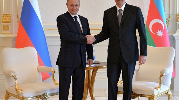 İlham Əliyev və Vladimir Putin - Sputnik Азербайджан