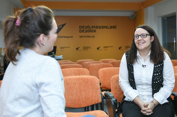 Американка Тереза Хэмлин: Я привыкла жить в Азербайджане и не хочу возвращаться - Sputnik Азербайджан